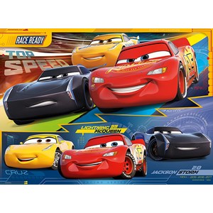 Ravensburger (10961) - "Cars 3" - 100 Teile Puzzle