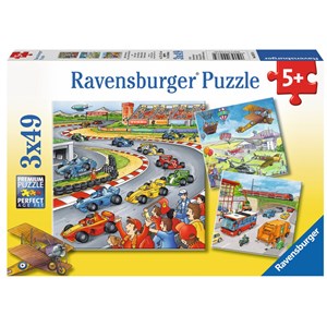 Ravensburger (09273) - "Unterwegs" - 49 Teile Puzzle