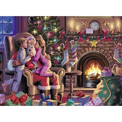 Ravensburger (13217) - "Umarmung für den Weihnachtsmann" - 300 Teile Puzzle