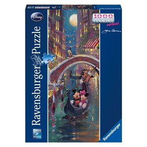 Ravensburger (15055) - "Disney Venetian Romance" - 1000 Teile Puzzle