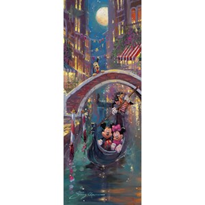 Ravensburger (15055) - "Disney Venetian Romance" - 1000 Teile Puzzle