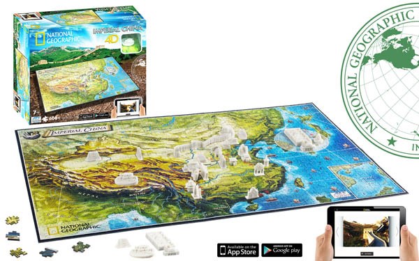 4D Cityscape (61006) - "Ancient China" - 600 Teile Puzzle