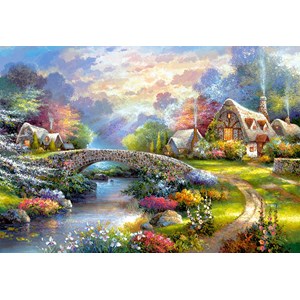 Castorland (C-103171) - "Der Frühling kehrt ein" - 1000 Teile Puzzle