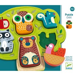 Djeco (01039) - "Oski" - 6 Teile Puzzle