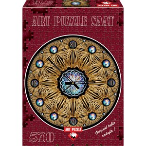 Art Puzzle (4148) - "Golden Clock" - 570 Teile Puzzle