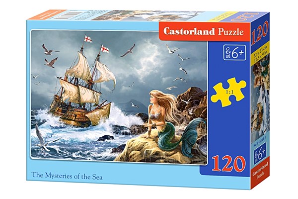 Castorland (B-13166) - "Geheimnisse des Meeres" - 120 Teile Puzzle
