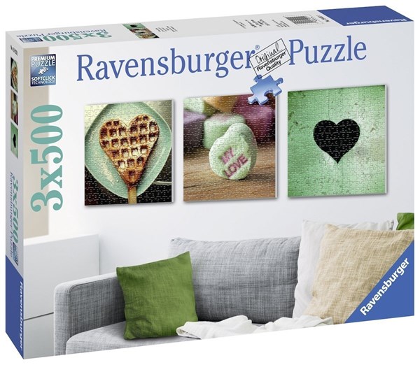 Ravensburger (19921) - "Herzenslust" - 500 Teile Puzzle