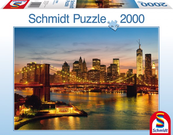 Schmidt Spiele (58189) - "New York" - 2000 Teile Puzzle