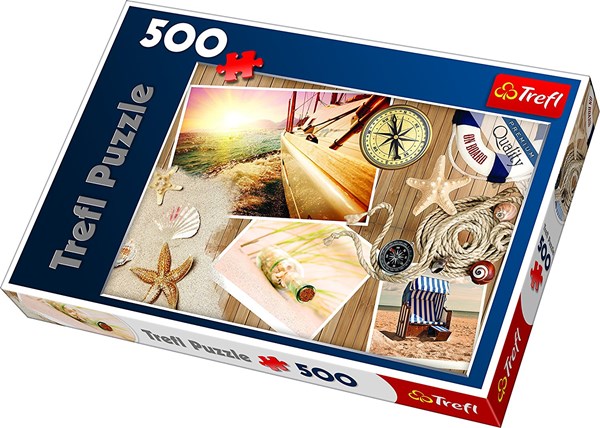 Trefl (37239) - "Willkommen an Bord" - 500 Teile Puzzle