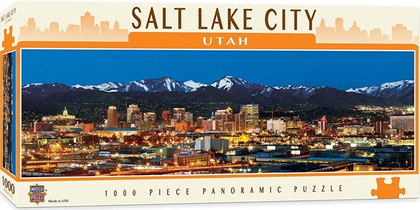 MasterPieces (71592) - "Salt Lake City, Utah" - 1000 Teile Puzzle