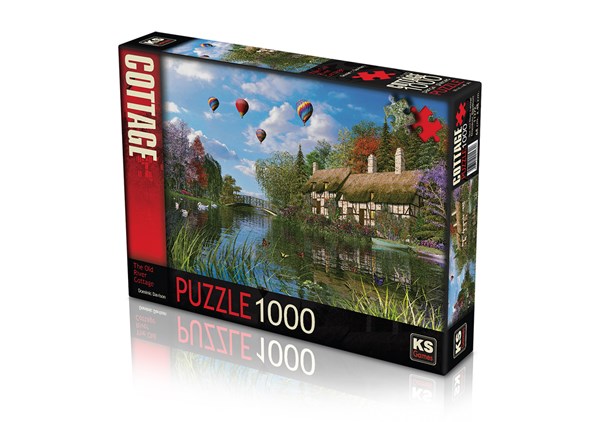 KS Games (11272) - Dominic Davison: "Das alte Landhaus am Flussufer" - 1000 Teile Puzzle