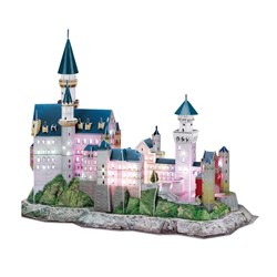 Cubic Fun (L174H) - "Schloss Neuschwanstein" - 128 Teile Puzzle