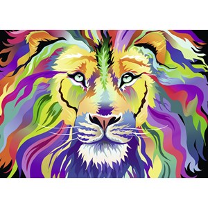 Ravensburger (19721) - Aimee Stewart: "King of Technicolor" - 1000 Teile Puzzle