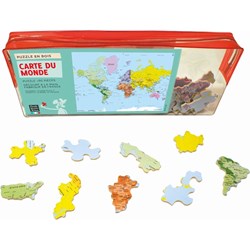 Puzzle Michele Wilson (W75-50) - "Weltkarte" - 50 Teile Puzzle