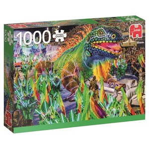 Jumbo (18365) - "Karneval in Rio" - 1000 Teile Puzzle