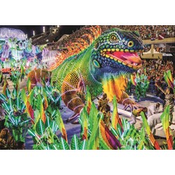 Jumbo (18365) - "Karneval in Rio" - 1000 Teile Puzzle
