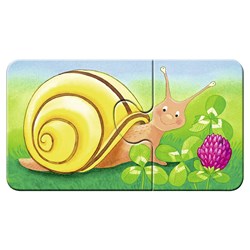 Ravensburger (07313) - "Tiere im Garten" - 2 Teile Puzzle