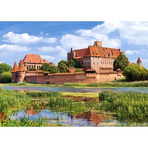 Castorland (C-300211) - "Schloss Marienburg, Polen" - 3000 Teile Puzzle