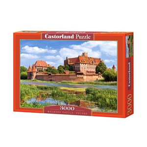 Castorland (C-300211) - "Schloss Marienburg, Polen" - 3000 Teile Puzzle