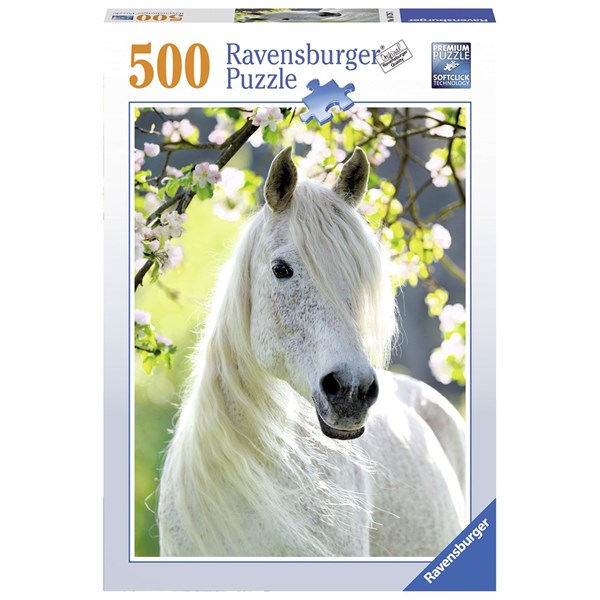 Ravensburger (14726) - "Zarte Stute" - 500 Teile Puzzle