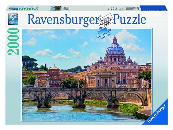 Ravensburger (16686) - "Engelsbrücke" - 2000 Teile Puzzle