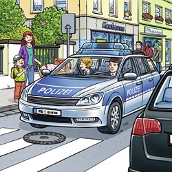 Ravensburger (09335) - "Helfer in der Not" - 49 Teile Puzzle