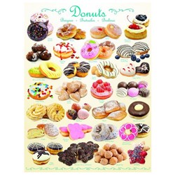 Eurographics (8000-0430) - "Donuts" - 1000 Teile Puzzle