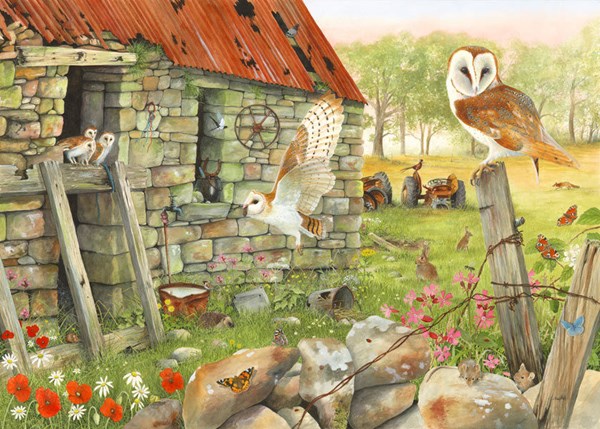 The House of Puzzles (2537) - "Dawn Flight" - 1000 Teile Puzzle