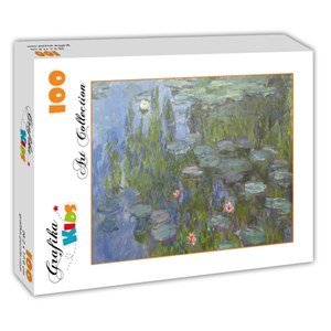Grafika Kids (00086) - Claude Monet: "Nymphéas, 1915" - 100 Teile Puzzle