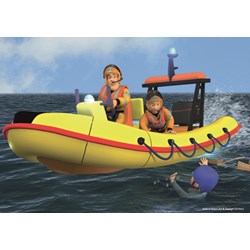 Jumbo (17339) - "Feuerwehrmann Sam" - 6 12 24 Teile Puzzle