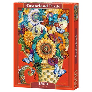 Castorland (C-151585) - David Galchutt: "Bunte Blütenpracht" - 1500 Teile Puzzle