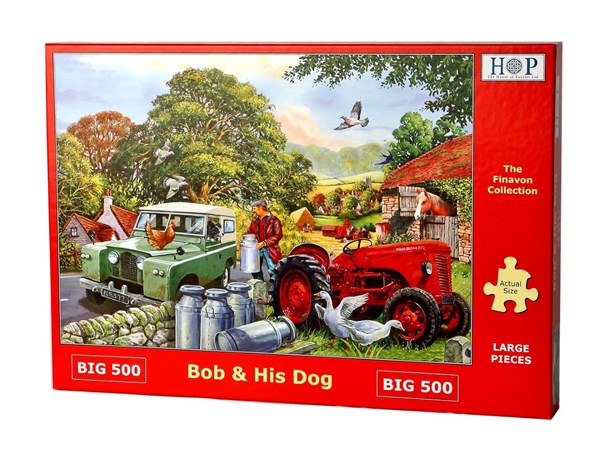 The House of Puzzles (4340) - "Bob & His Dog" - 500 Teile Puzzle