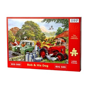 The House of Puzzles (4340) - "Bob & His Dog" - 500 Teile Puzzle
