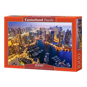 Castorland (C-103256) - "Dubai bei Nacht" - 1000 Teile Puzzle