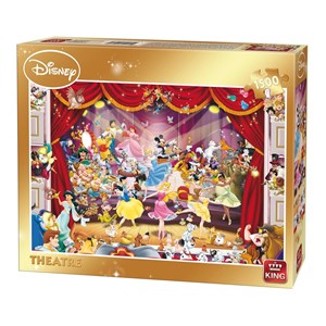 King International (05262) - "Disney, Theatre" - 1500 Teile Puzzle