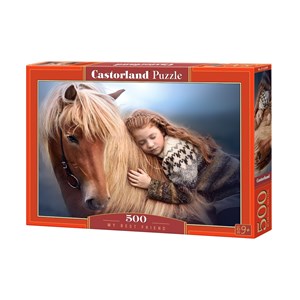 Castorland (B-52899) - "Mein bester Freund" - 500 Teile Puzzle