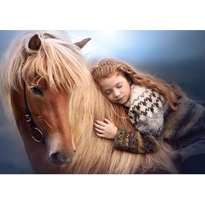 Castorland (B-52899) - "Mein bester Freund" - 500 Teile Puzzle