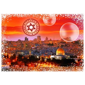 Grafika (02473) - "Travel around the World, Israel" - 1000 Teile Puzzle