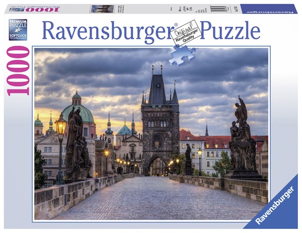 Ravensburger (19738) - "Karlsbrücke, Prag" - 1000 Teile Puzzle