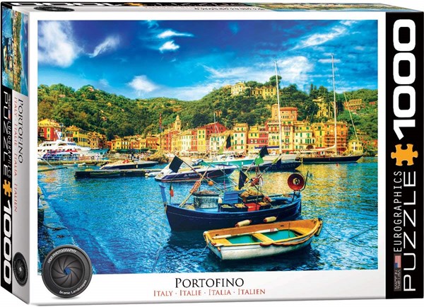 Eurographics (6000-0948) - "Portofino in Italy" - 1000 Teile Puzzle