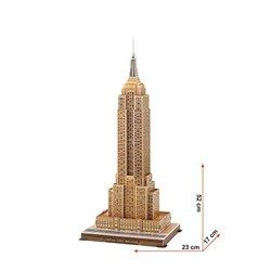 Cubic Fun (MC048H) - "Empire State Building" - 55 Teile Puzzle