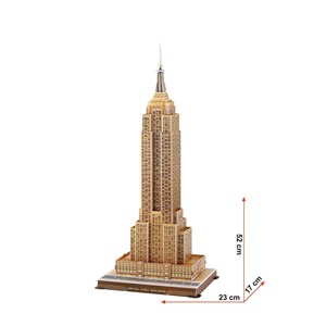 Cubic Fun (MC048H) - "Empire State Building" - 55 Teile Puzzle