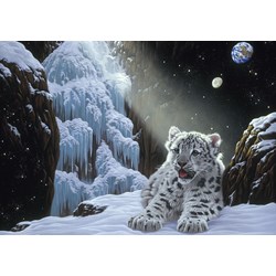 Grafika (T-00430) - Schim Schimmel, William Schimmel: "Ice House" - 1500 Teile Puzzle