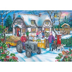 The House of Puzzles (4227) - "Holly Cottage" - 1000 Teile Puzzle