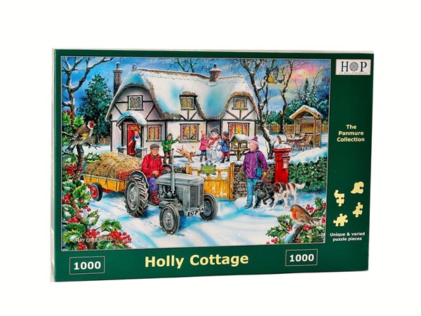 The House of Puzzles (4227) - "Holly Cottage" - 1000 Teile Puzzle