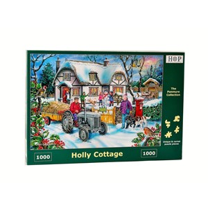 The House of Puzzles (4227) - "Holly Cottage" - 1000 Teile Puzzle