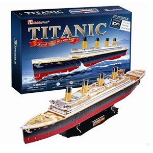 Cubic Fun (T4011H) - "Titanic" - 113 Teile Puzzle