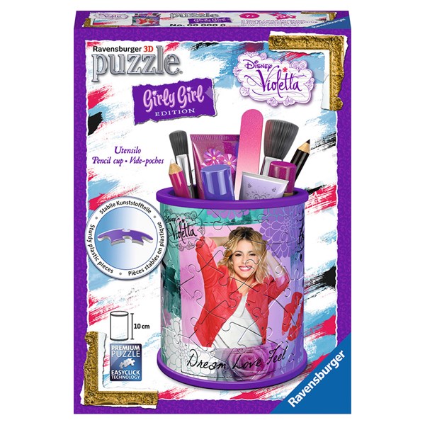 Ravensburger (12093) - "Utensilo Disney Violetta" - 54 Teile Puzzle