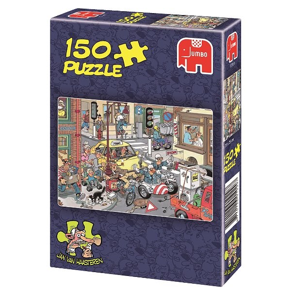 Jumbo (17161) - Jan van Haasteren: "Schritt zur Seite!" - 150 Teile Puzzle