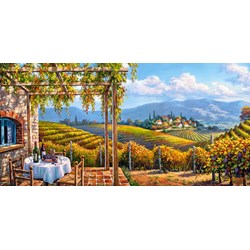 Castorland (C-400249) - "Weindorf" - 4000 Teile Puzzle